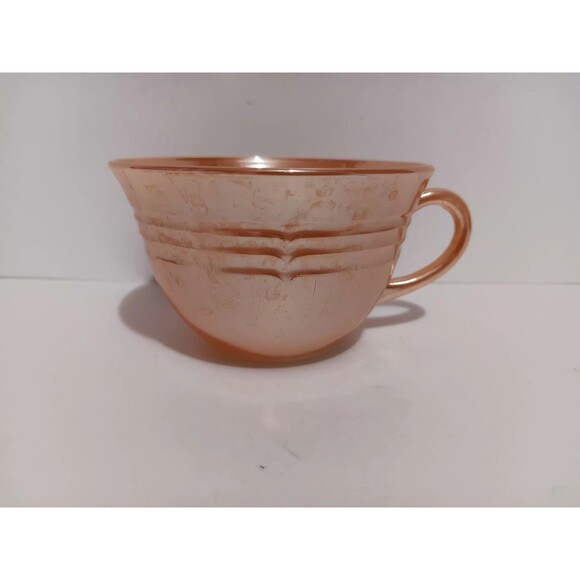 Fire King Other - Fire King Peach Lusterware Coffee Tea Cup Vintage
